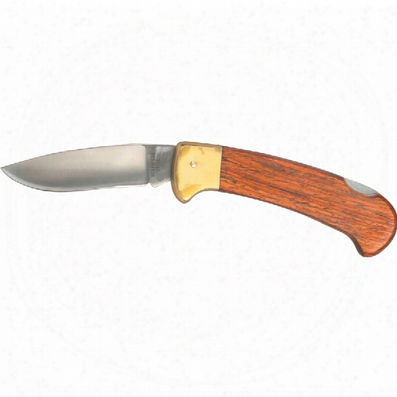 Senator 4" Blade Locking Knife Wooden Handle