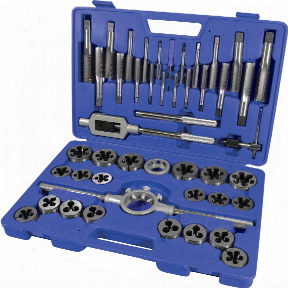 Senator M6-m24 Carbon Steel Threading Set In Case 45pc