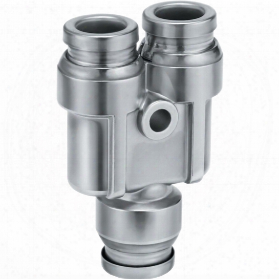 Smc Kqg2u08-00 Stainless Union-y Fitting 8mm