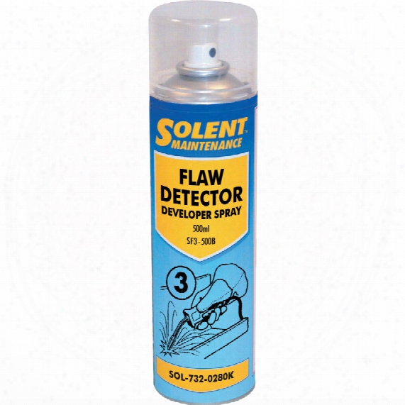 Solent Maintenance Sf3-500b Flaw Detector Developer Spray 500ml