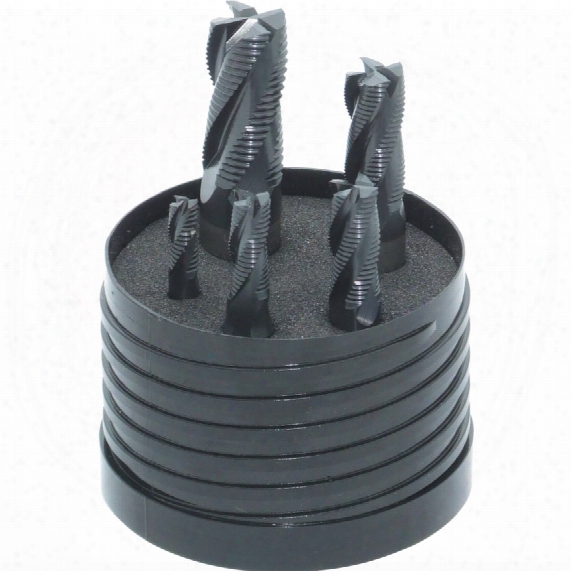 Swisstech 6-16 Hss-cobalt Pm Weldon F/p Ripper Set P/power