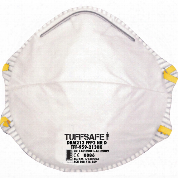 Tuffsafe Drm212 Ffp2 Particulate Respirator Mask (pk-20)