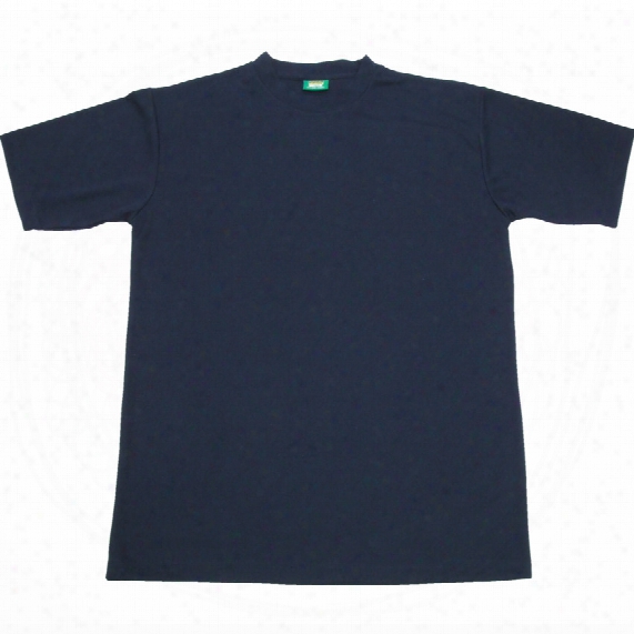 Tuffsafe Function Round Neck Navy T-shirt - Size Xl