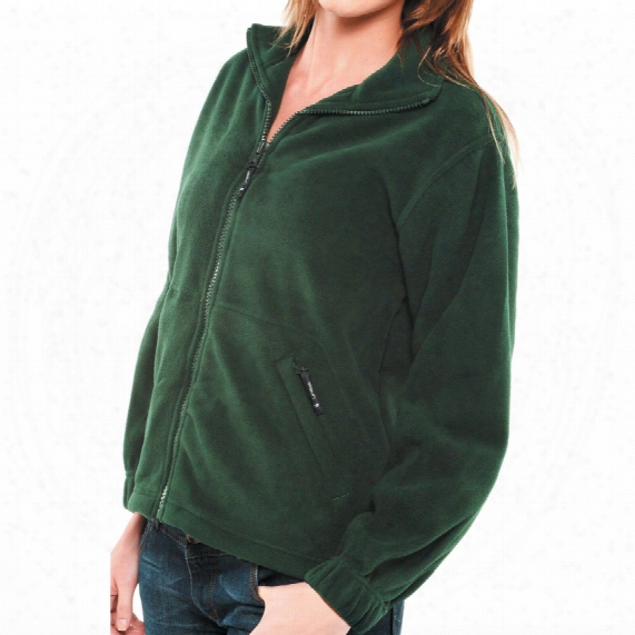 Uneek Uc604 Green Fleece Jacket - Size Xl