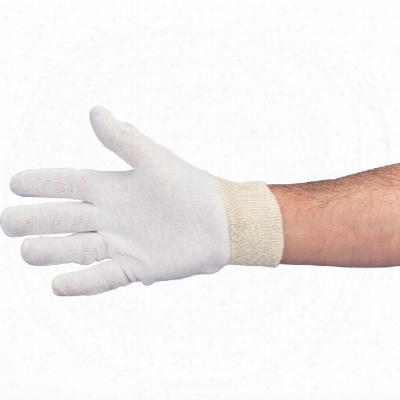 Workranger Ladies Bleached White K/w Stockinette Gloves Sz.7