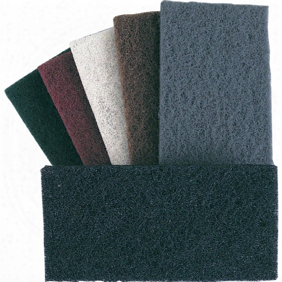 York Non-woven Hand Pads - Coarse - Brown (pk-10)