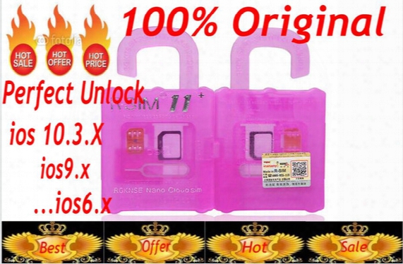 100% Original Perfect Unlock 4g R-sim 11+4g + Global Cloud Smart Rsim 11 Plus Card For Ios10.3 Ios9-ios6 Iphone7 Iphone6s 6 5s 5c 5g