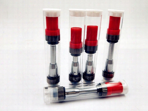 1.6mm Oil Hole Amigo Liberty Pyrex Glass Atomizer 510 Thread Wee Vaporizer Vape Pen E Cigarette Bud Touch Wee Metal Tip Cartridges