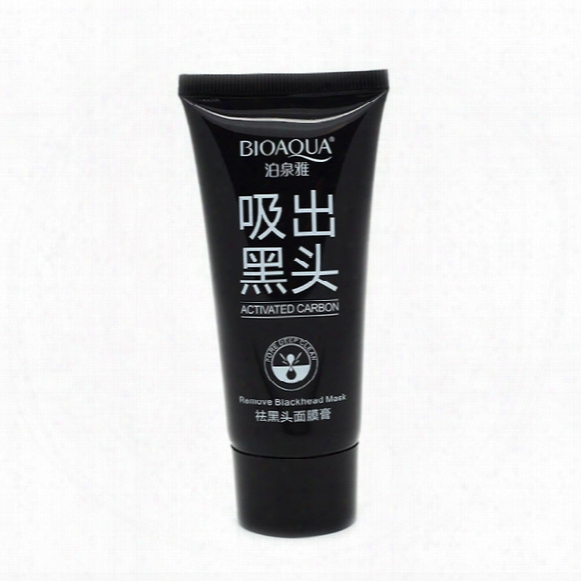 2016 Brand Skin Care Bioaqua Facial Blackhead Remover Deep Cleaner Mask Pilaten Suction Anti Acne Treatments Black Head Mask 60g