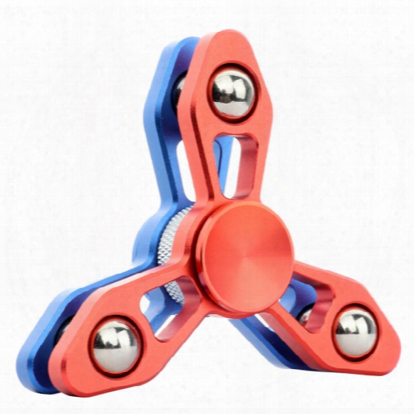 2017 Ce Rohs Cpsc Rainbow Fidget Spinner Hand Spinners Finger Edc Toys 3-4 Mins Spins Tri-spinner Spiral Gyro Edc Fidget With Box