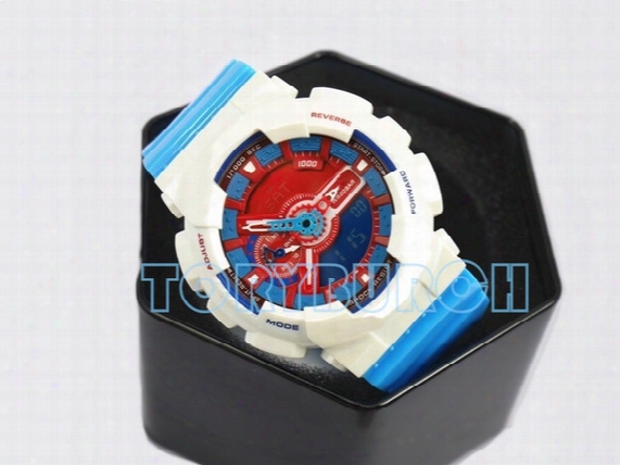 2017 New Colors Top Quality Auto Light Relogio Fashion Watch 110 With Box Men's Sports Watch Water Resistant,all Small Dials Work