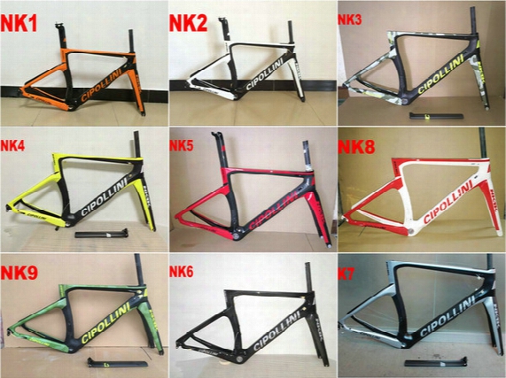 2017 T110 0 Carbon Road Frame Set Cipollini Nk1k Carbon Road Bike Frames 3k Or 1k Carbon Bicycle Framework No Tax