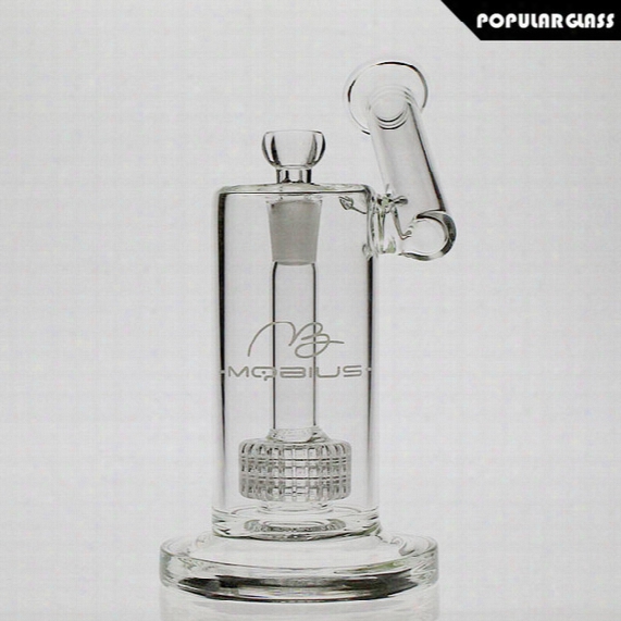 20cm Tall Matrix Sidecar Glass Bong Birdcage Perc Oil Rig Thick Smoking Water Pipes Joint Size14.4mm Pg5081(fc-188)