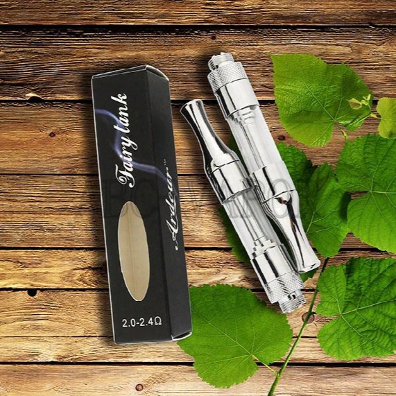 510 Empty Cartridge,2016 High Quality Glass Atomizer Fairy Tank .5ml Oil Vaporizer Cartridge Glass Cartridge For 510 Battery