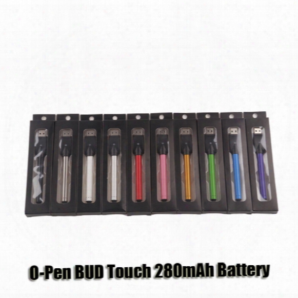 Ce3 O-pen Bud Touch 280mah Battery 510 Thread E Cigarettes Vapor Pen With Usb Charger For Wax Oil Cartridge Vaporizer