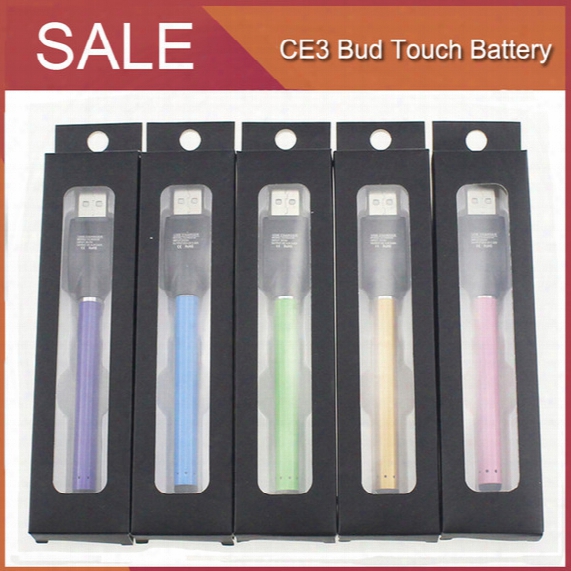 Ce3 O Pen Bud Touch Style Battery Mini Ce3 280mah E Cigs 510 Thread E Cigarettes Vaporizer For Wax Oil Cartridges Vaporizer Vape