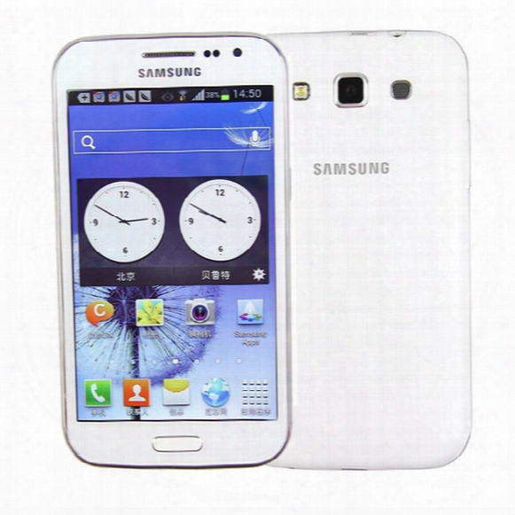 Cheap Refurbished Samsung Galaxy I8552 Unlocked Smartphone Dual Sim Cards 4gb Rom+1gb Ram 5mp Quad Core 4.7 Inches