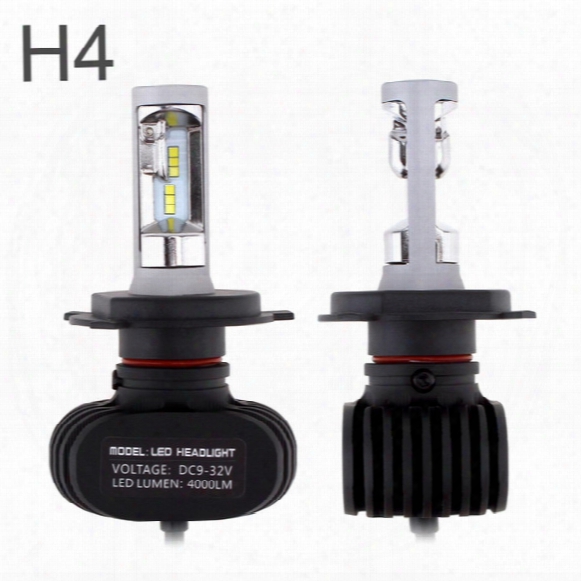 Csp Chips Led Headlight Car Bulbs H4 Fan-less High/dipped Beam 6500k Auto Head Lamp For Ford/toyota/honda S1 Series