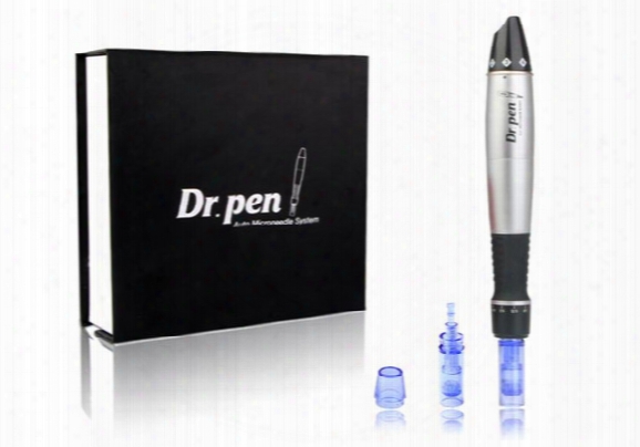 Dr. Pen Derma Pen Auto Microneedle System Adjustable Needle Lengths 0.25mm-3.0mm Electric Derma Dr.pen Stamp Auto Micro Needle Roller