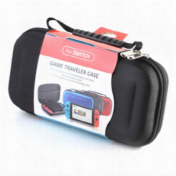 For Nintendo Switch Carrying Case Protective Nylon Gamepad Hard Shell Bag Deluxe Travel Case For Nintendo Switch Joy-con Carrying Bag