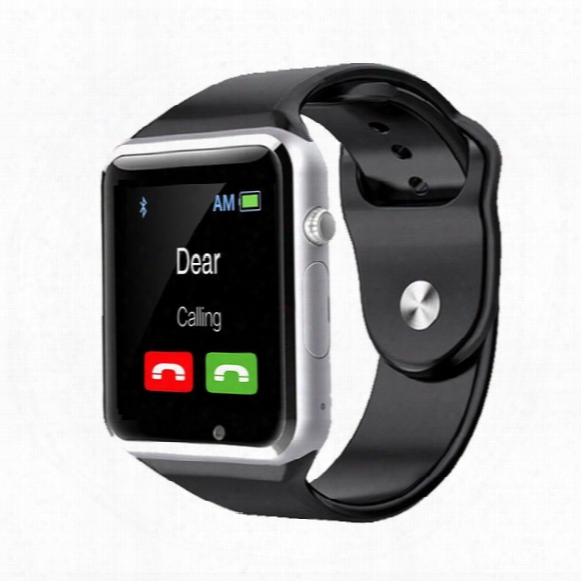 Free Shipping A1 Smart Watch Wrisbrand Android Os Use 2g Sim Card Intelligent Mobile Phone Bluetooth Smartwatch Vs Gt08 Dz09 U8 V8 Y1 Q50