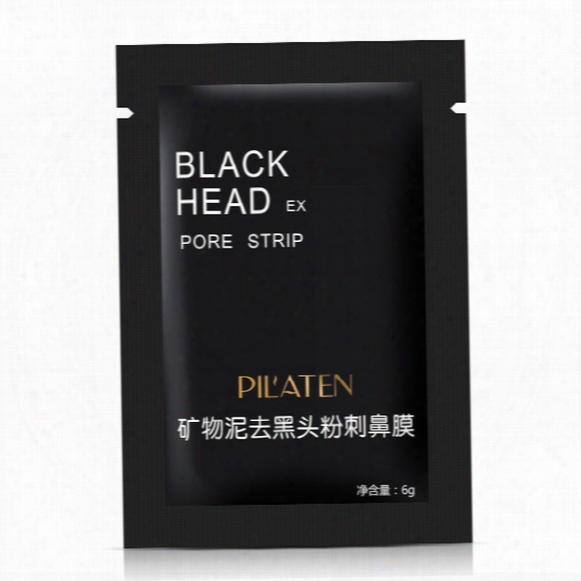 Pilaten Face Care Facial Mineral Conk Nose Blackhead Remove Mask Cleanser Deep Clean Blackhead Ex Pore Strip Free By Dhl