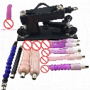 Sex Toys Automatic Sex Machine for Men and Women with Many dildo, 6 cm Retractable Adjustable Speeds love Machines