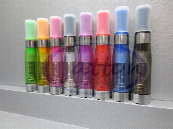 Wholesale 500pcs/lot Ego Ce5 Electronic Cigarette Atomizer For Electronic Cigarette Colourful Cartridge 1.6ml Top Quality Dhl Free Shipping