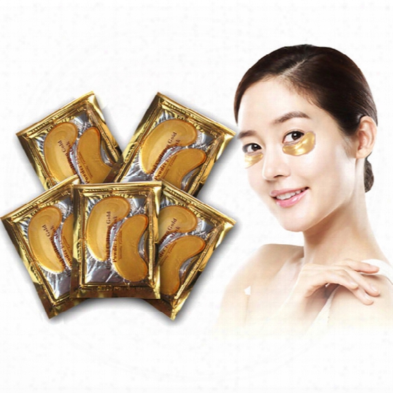 2016 Hot Selling Gold Collagen Crystal Eye Mask Eyelid Patch Moisture Anti-aging Eliminates Dark Crystal Eyelid Patch Anti-wrinkle