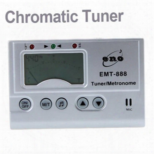 3in1 Digital Lcd Automatic Universal Chromatic Tuner Metronome Tone Generator With Mic I180