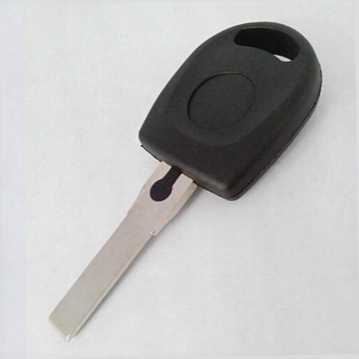 Car Key Blank Shell For Volkswagen B5 Vw Passat Transponder Key Case Hu66 Key Cover