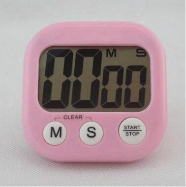 Digital Kitchen Timers Digital Led Display Volume Adjustable Back Strong Magnetic Automatic Shutdown Timer Reminder Multicolor