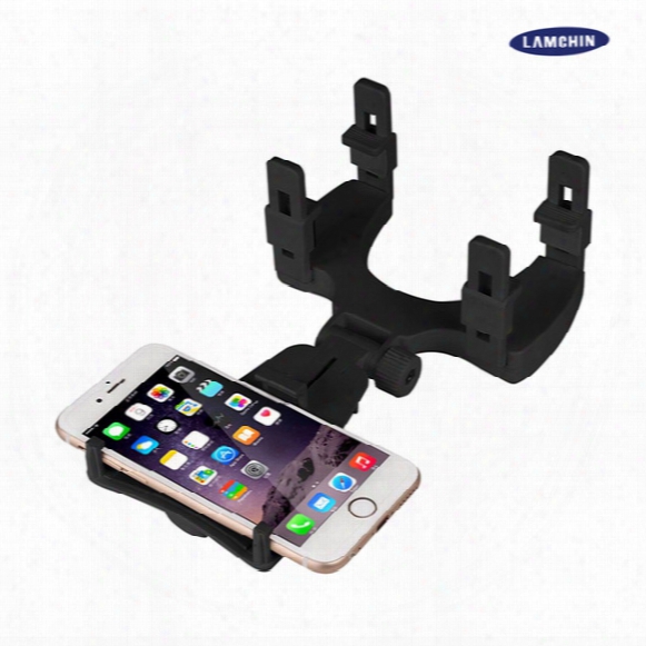 For Iphone 7 Car Mount Car Holder Universal Rearview Mirror Holder Cellphone Gps Holder Stand Cradle Auto Truck Mirror