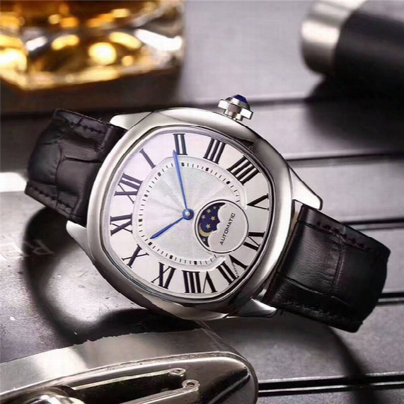 Fq Factory New Listing Drive Series Luxury Mens Watches Imported Automatic Mechanical Movement Moon Phase Luxury Brand Wristwatch