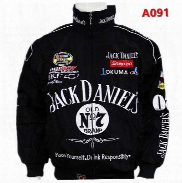 Free Shipping Black For Jack Daniel Jacket Men Moto Gp Motorcycle Auto F1 Men Man Jackets Coat
