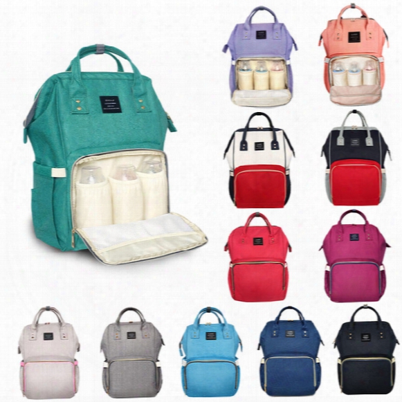 Free Shipping Fashion Maternity Mummy Nappy Bag Brand Large Capacity Baby Bag Travel Backpack Desinger Nursing Diaper Bag Baby Care