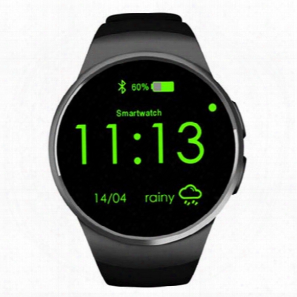 Hot Sale Nfc Smart Watch Kw18 Ips Full Move About Screen Support Sim Tf Card Heart Rate Monitoring For Apple Samsung Gear S2 Pk Gt08