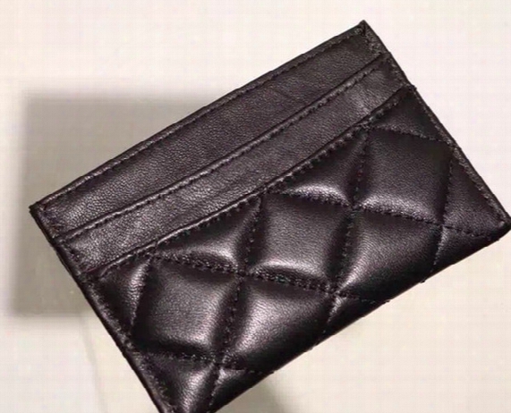 Hot Sales! Famous Brand Real Leather Wallets Women Classic Luxury Lattice Mini Card Holders 31510 Fashion Ladies Mini Wallet