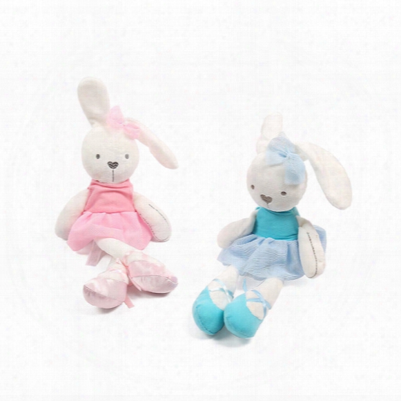 Mamas & Papas Baby Toys Cute Rabbit Sleeping Comfort Stuffed Doll Cartoon Bunny Teddy Bear Plush Animals Hot Toys For Baby Gifts B1115-2