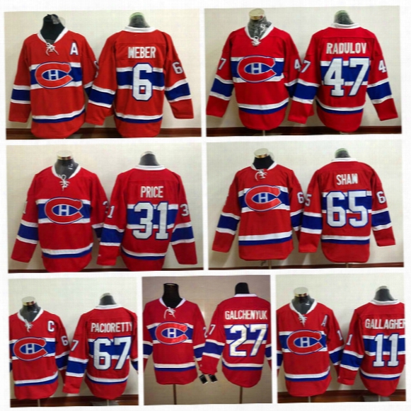 Montreal Canadiens 47 Alexander Radulov Brendan Gallagher Alex Galchenyuk 31 Carey Price Max Paciorwtty Shea Weber Andrew Shaw Hockey Jersey