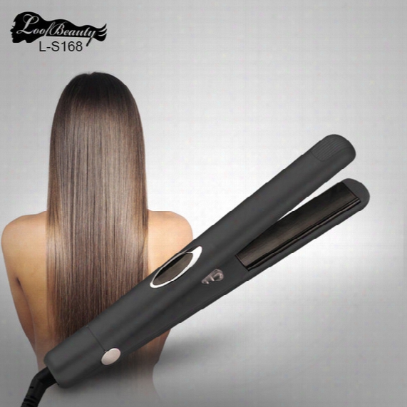 Nano Titanium Ionic Infrared Professional Hair Straightener Lcd Display Straightening Irons Hair Care Clip