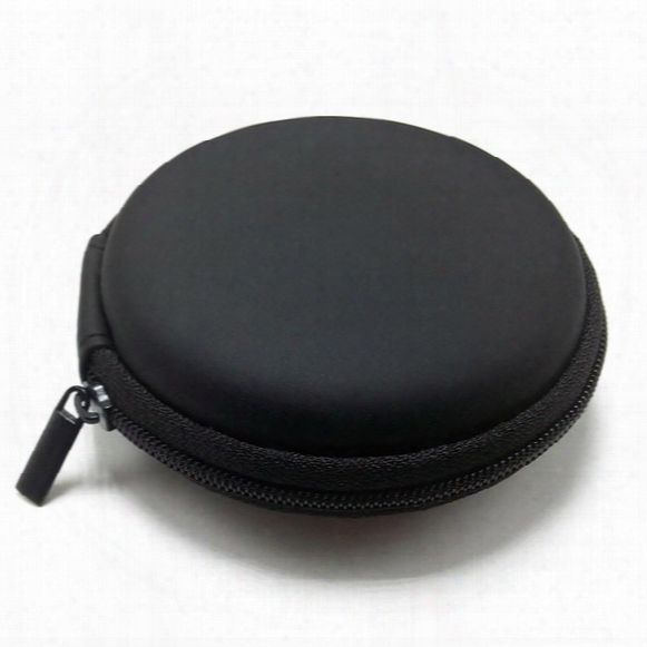 Pocket Case Earphone Headphone Sd Card Fidget Hand Spinner Bag Holder Storage Black Color