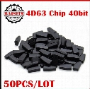 Best price!!!good feedback 4d63 id 4d63 40 bit auto car transponder chip blank 4d63 40bit unlocked chip for mazda ford 50pcs/lot