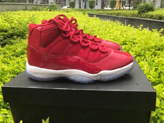 Top Quality Retro 11 Og Gym Red Chicago Midnight Navy Basketball Men Athletic Real Carbon Fiber Sport Shoes Drop Shipping Sneaker