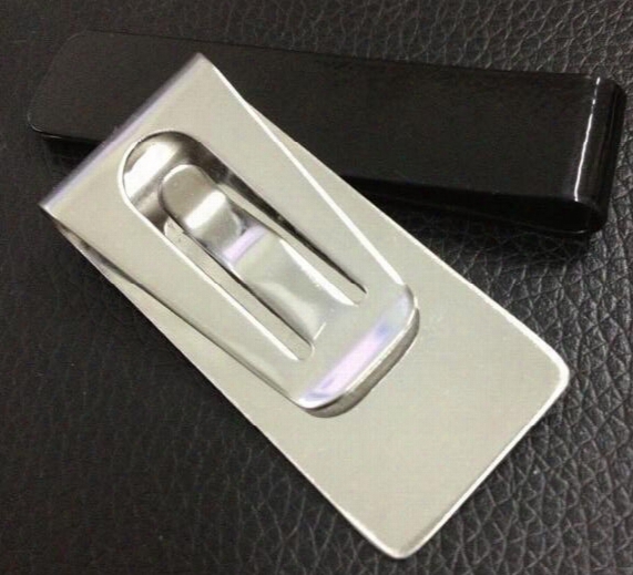 Very Good Price Slim Money Wallet Clip Claml Card Stainless Steel Holder Credit Name Card Holder