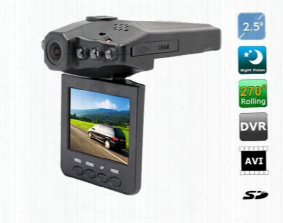 10pcs Top Selling 2.5&#039;&#039; Car Dash Cams Car Dvr Recorder Camera System Black Box H198 Night Version Video Recorder Dash Camera