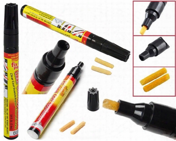 200pcs New Fix It Pro Car Coat Scratch Cover Remove Painting Pen Car Scratch Repair For Simoniz Clear Pens Packing Car Styling