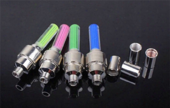500pcs Firefly Spoke Led Wheel Valve Stem Cap Tire Motion Neon Light Lamp For Bike Bicycle Car Motorcycle