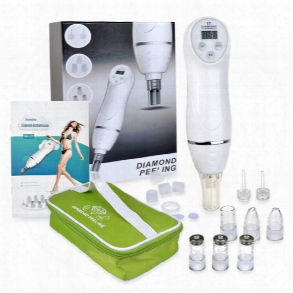 6 Tip Facial Care Beauty Device Skin Diamond Dermabrasion Removal Scar Acne Pore Peeling Machine Care Massager Microdermabrasion
