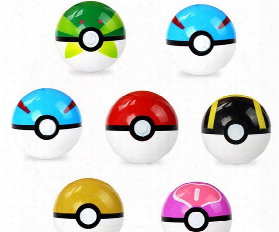 7cm Poke Ball Pikachu Pop Up Monster Children Kids Cartoon Cosplay Abs Action Anime Figures Toys Gifts 13 Style Free Shipping